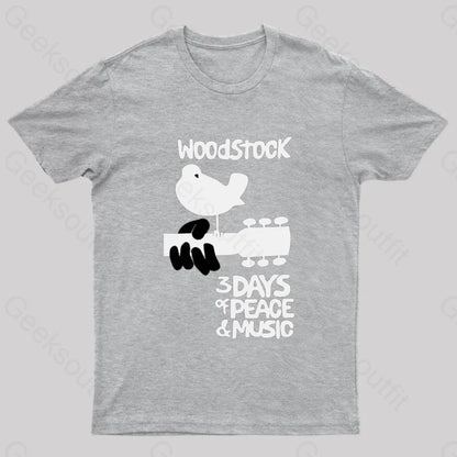 Woodstock Nerd T-Shirt Grey / S