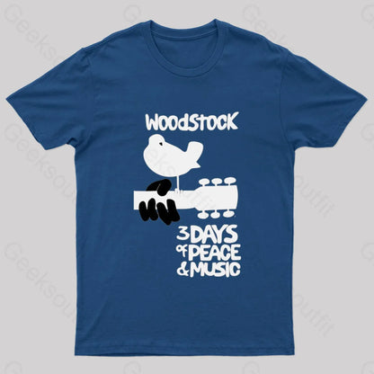 Woodstock Nerd T-Shirt Navy / S