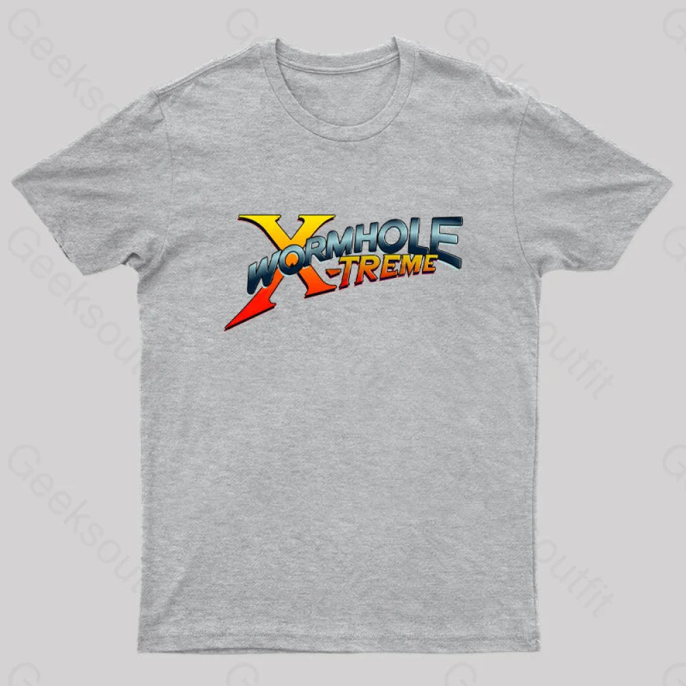 Wormhole Xtreme Nerd T-Shirt Grey / S