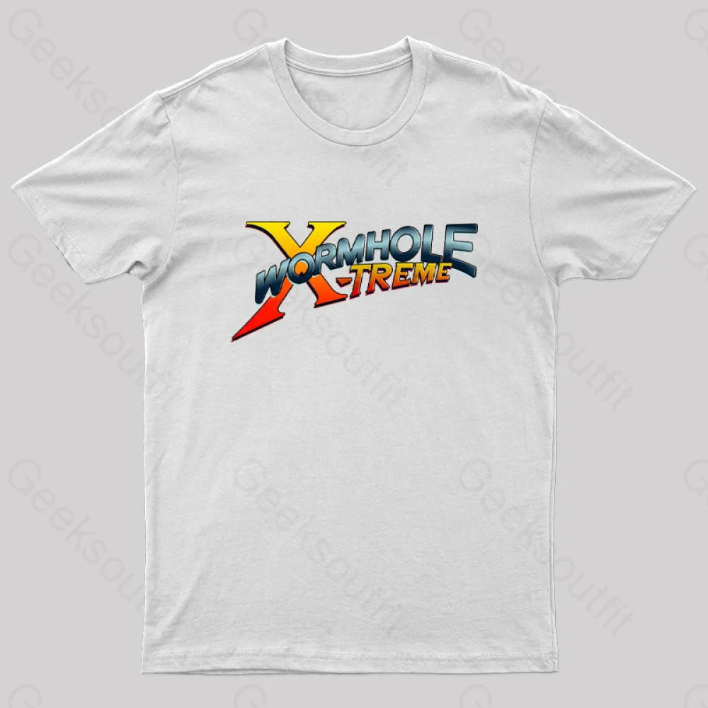 Wormhole Xtreme Nerd T-Shirt White / S