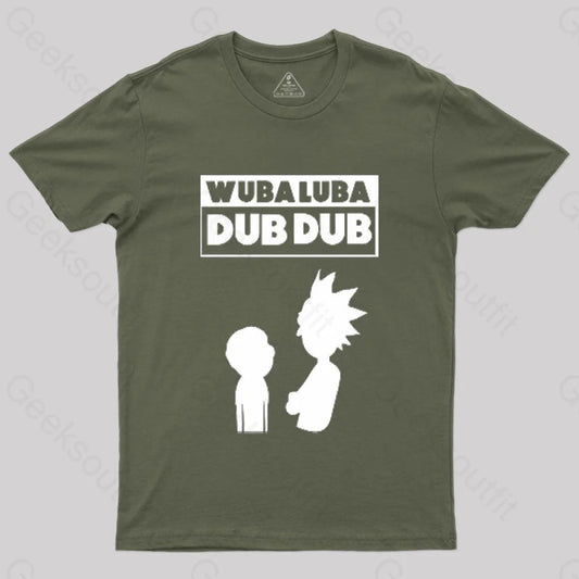 Wubaluba Dub T-Shirt Army Green / S