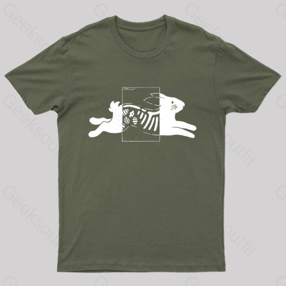 X-Rabbit Geek T-Shirt Army Green / S