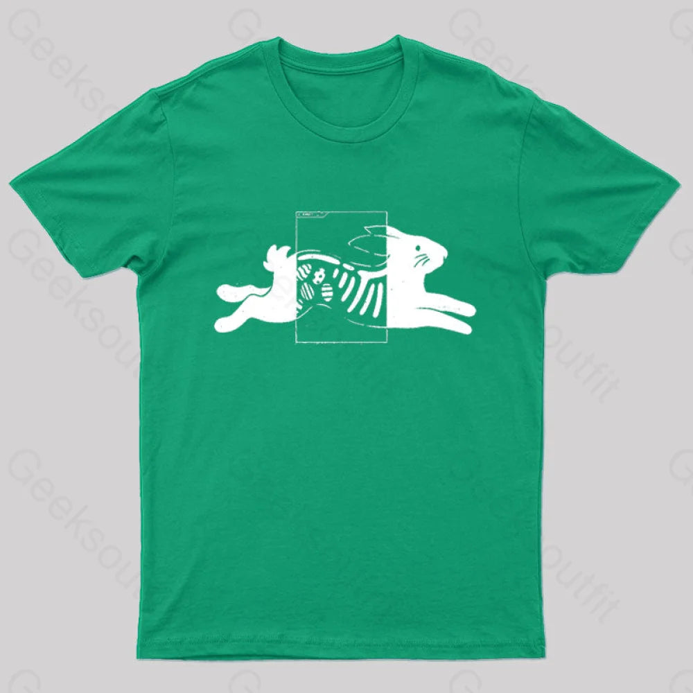 X-Rabbit Geek T-Shirt Green / S