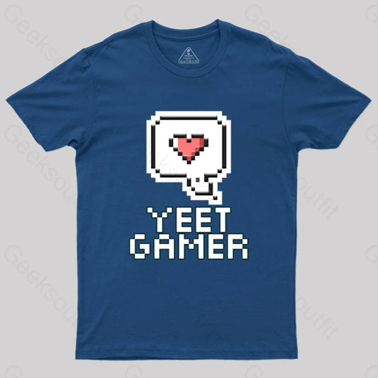 Yeet Gamer T-Shirt Navy / S