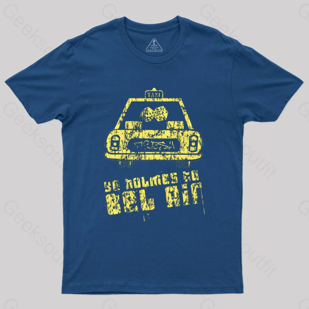 Yo Holmes To Bel Air T-Shirt Navy / S