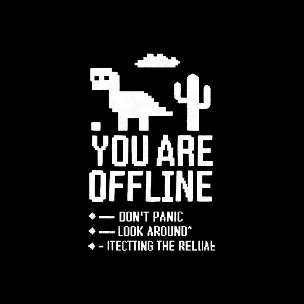 You Are Offline Geek T-Shirt