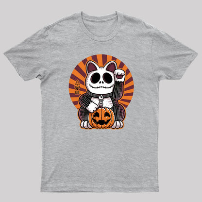 Halloween Neko Nerd T-Shirt