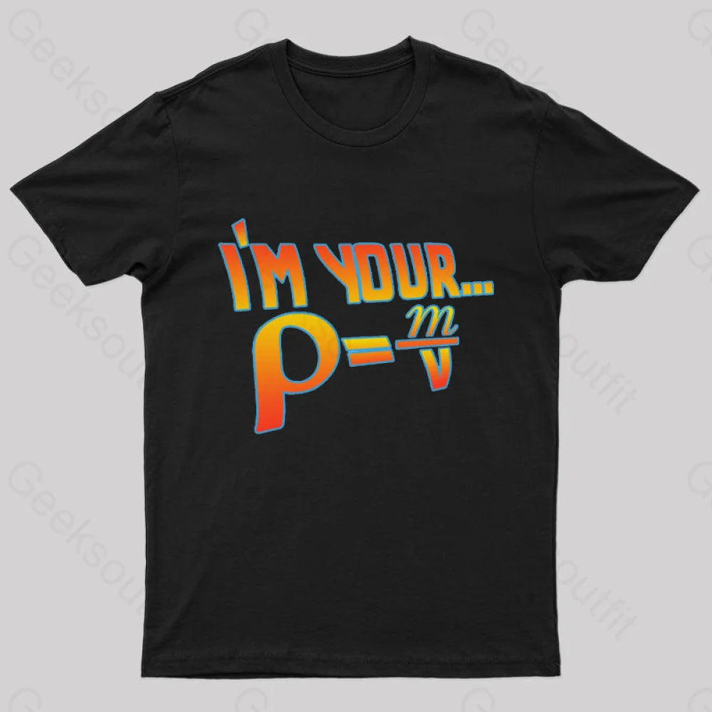 Your Density Nerd T-Shirt Black / S