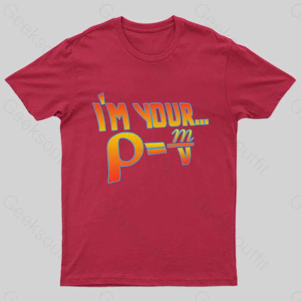 Your Density Nerd T-Shirt Red / S