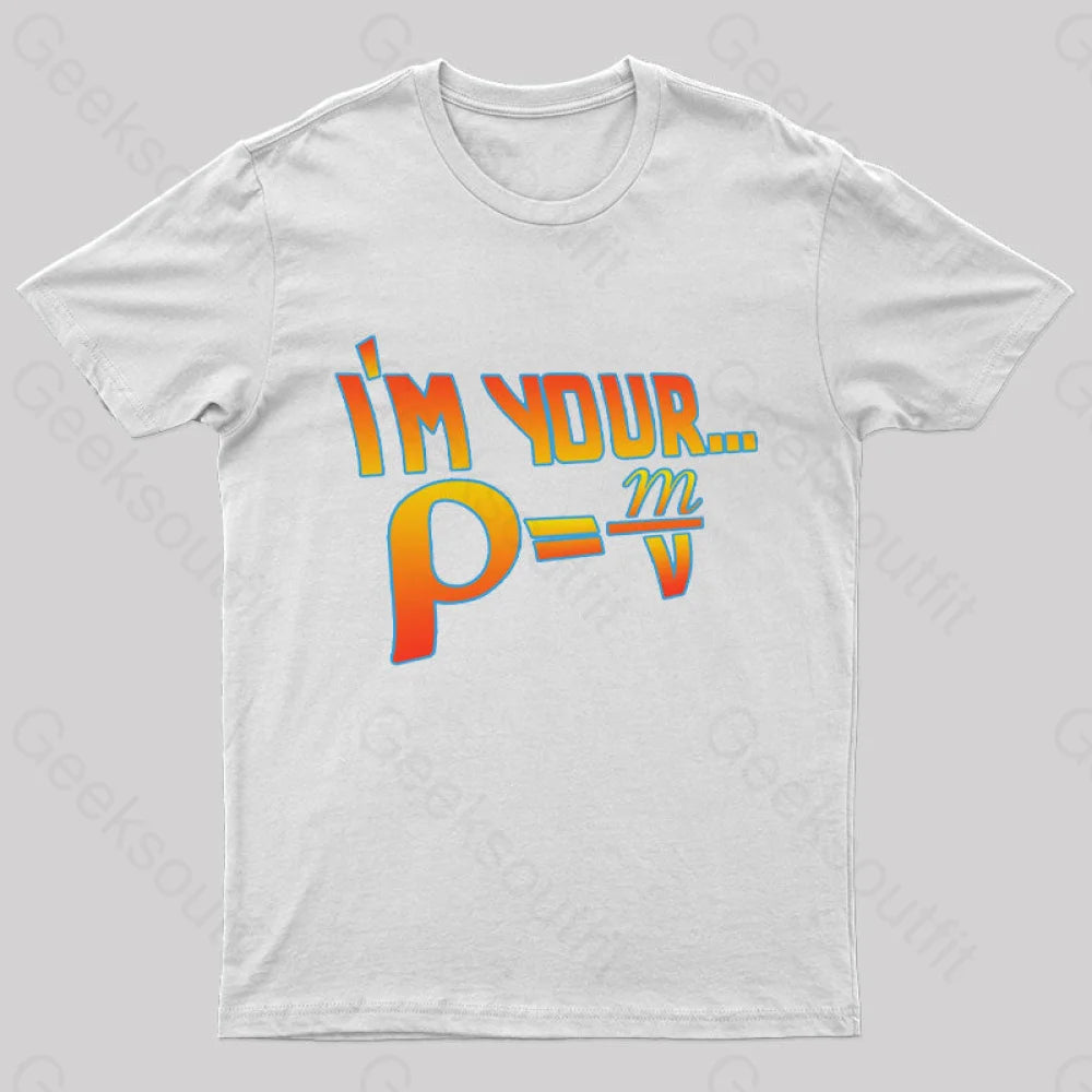 Your Density Nerd T-Shirt White / S