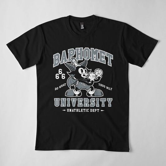 Baphomet University T-Shirt - Geeksoutfit