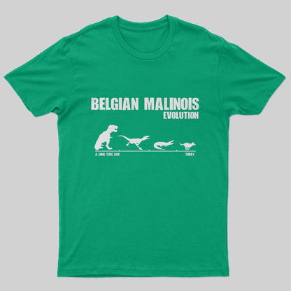 Belgian Malinois Evolution T-Shirt - Geeksoutfit