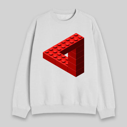 Escher Toy Bricks Sweatshirt - Geeksoutfit