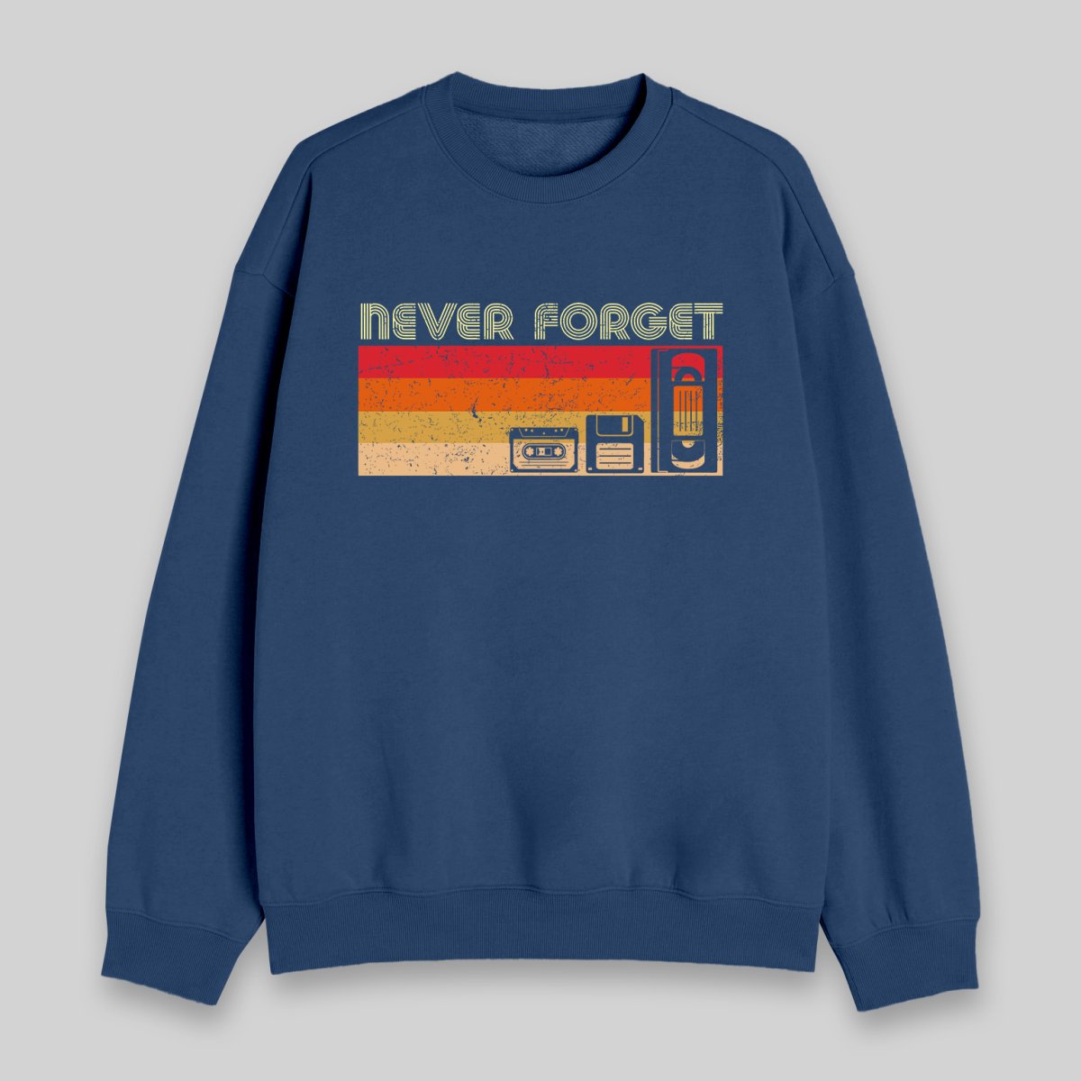 Never Forget Vedio Sweatshirt - Geeksoutfit