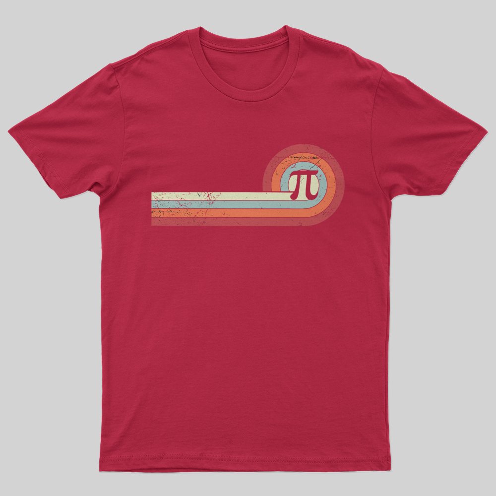 Retro Vintage Pi Day T-Shirt - Geeksoutfit