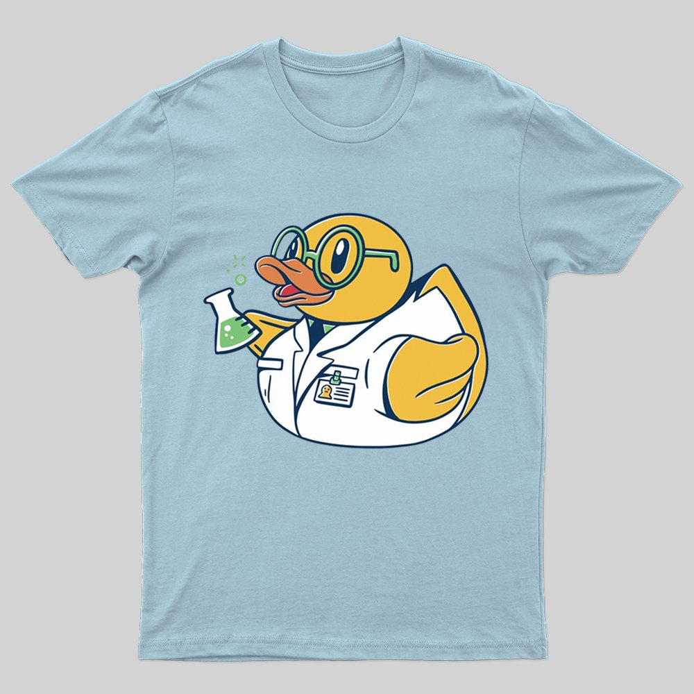 Scientist Rubber Duck Chemist T-shirt - Geeksoutfit
