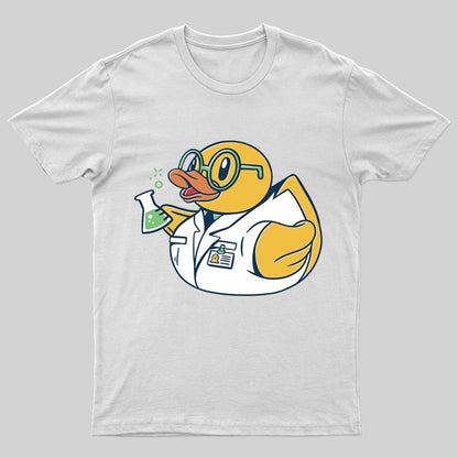 Scientist Rubber Duck Chemist T-shirt - Geeksoutfit